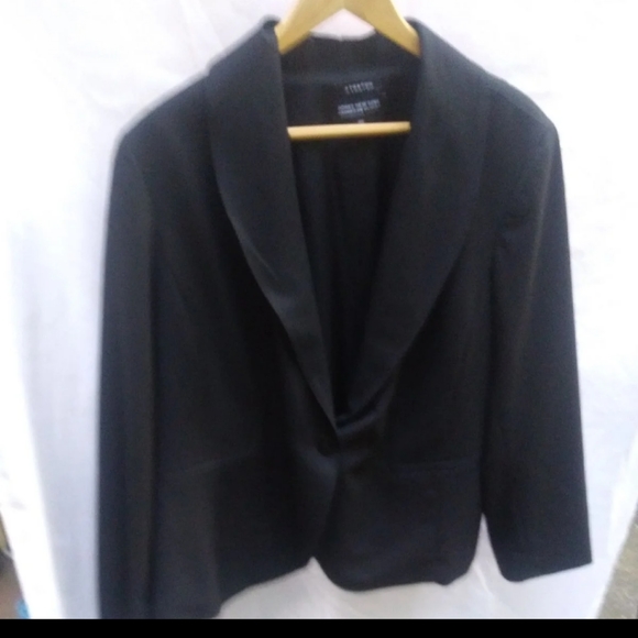 Jones of New York Women Black Blazer - Picture 1 of 3